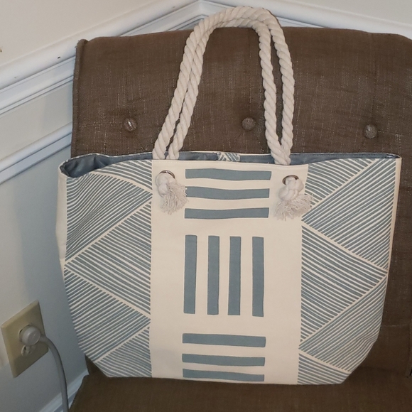 Summer Rose 🌹 Beach Bag🎃 - Picture 3 of 6